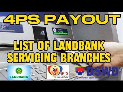 landbank pcso branch|VII. List of Offices .